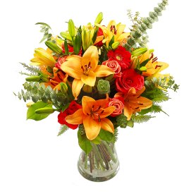 Strauß Fuchs from online-shop «CityFlowers» in Österreich